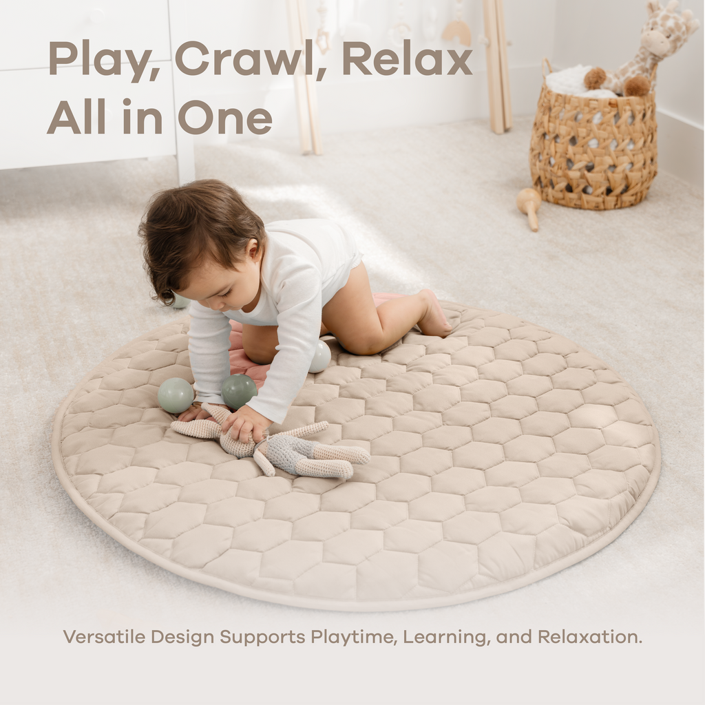 Play Mat with Non-Slip Bottom in Sand