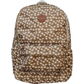 Mustard Floral Large Backpack